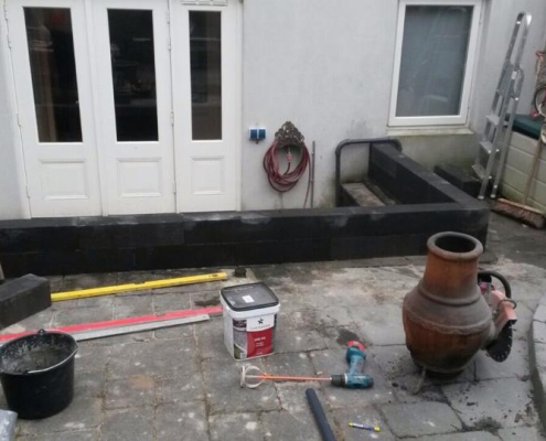 Waterkering en straatwerk Utrecht