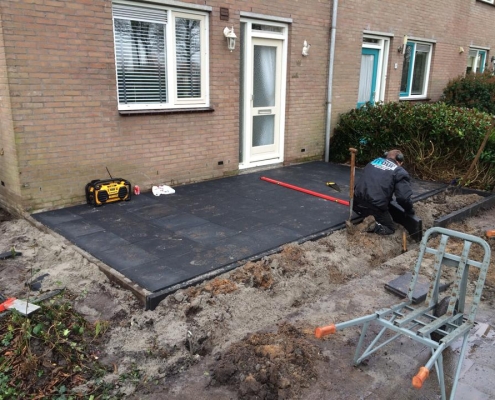 Vlonder aanleg De Ronde Venen