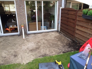 Terras aanleg Amstelveen