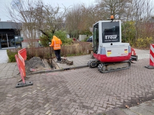 proefsleuven proefsleuf graafmachine minigraver